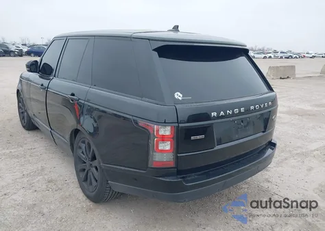 2016 Land Rover Range Rover 3.0L V6 Turbocharged Diesel Hse Td6 из США, поврежденный, VIN SALGS2KF0GA252642